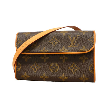 Louis Vuitton Waist Bag Monogram Pochette Florentine Brown