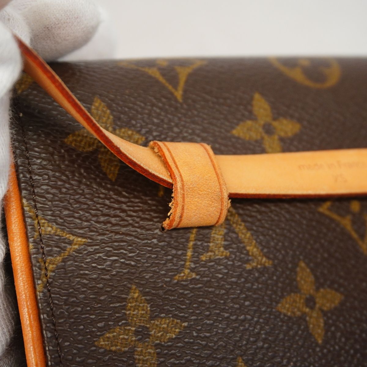 Louis Vuitton Waist Bag Monogram Pochette Florentine Brown — view 8