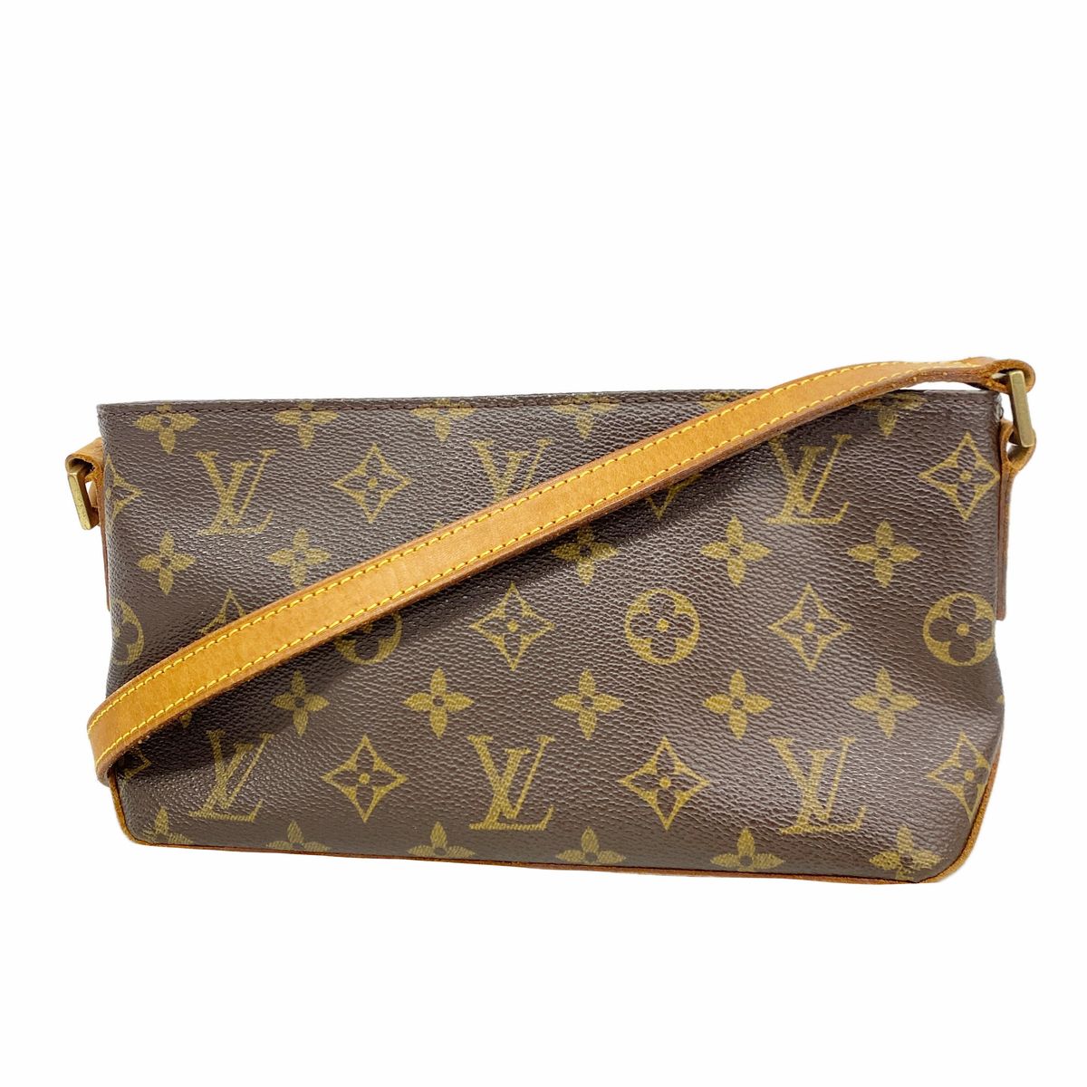 Louis Vuitton Shoulder Bag Monogram Trotteur Brown