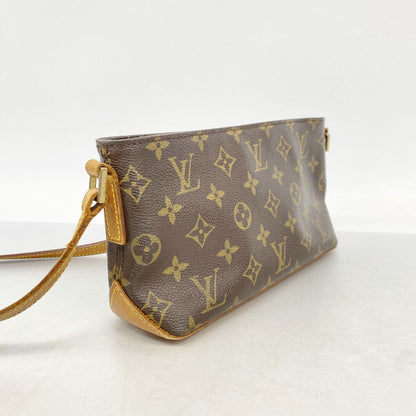 Louis Vuitton Shoulder Bag Monogram Trotteur Brown — view 2