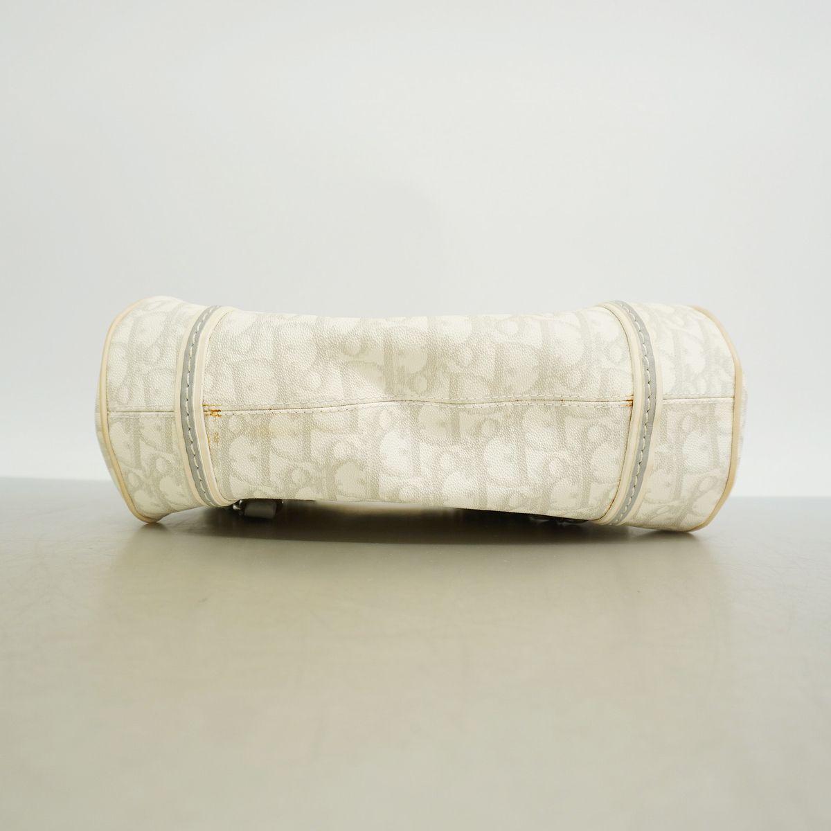 Dior Shoulder Bag Trotter Leather White Silver — view 3