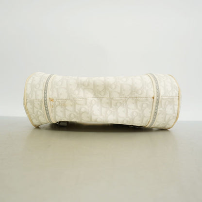 Dior Shoulder Bag Trotter Leather White Silver — view 3