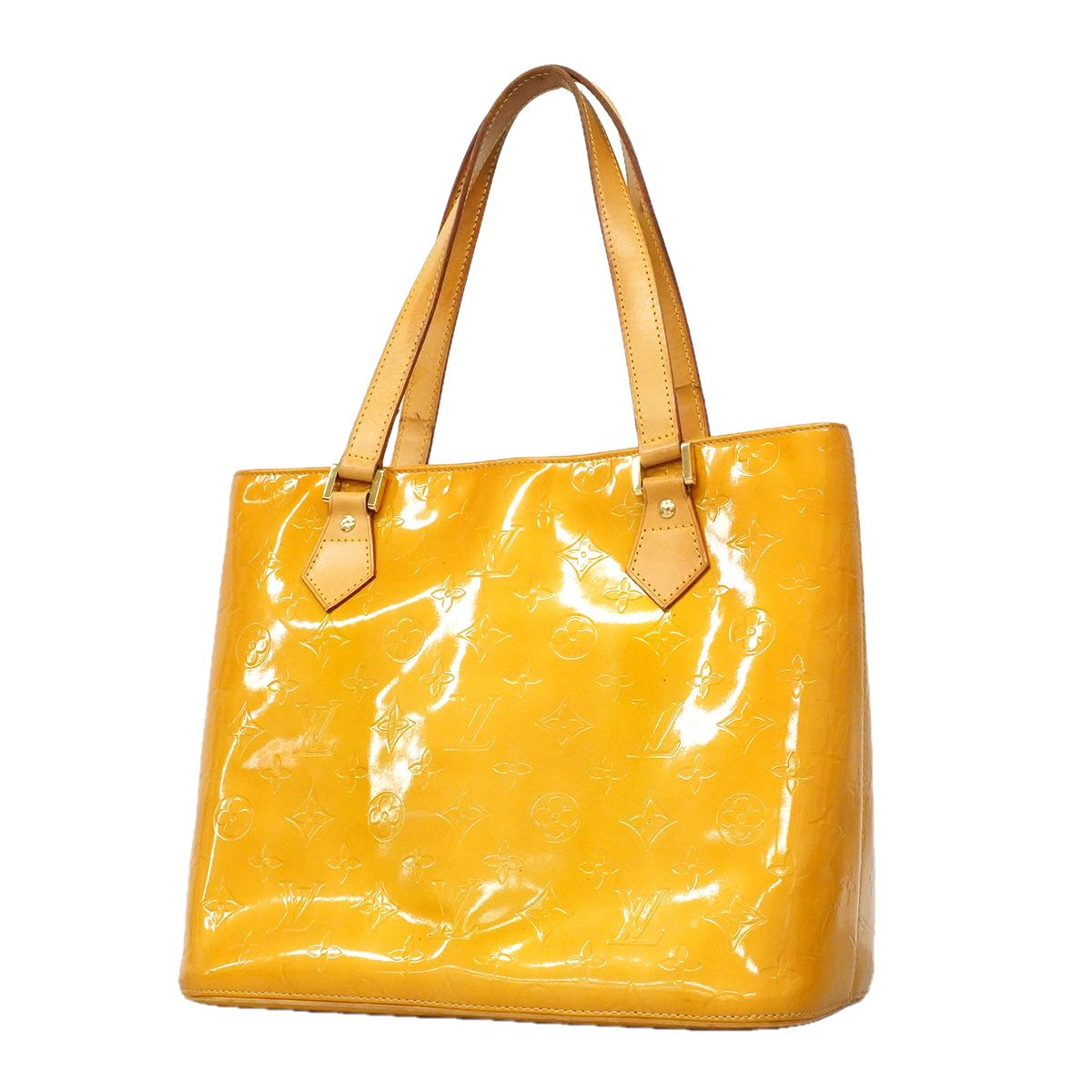 Louis Vuitton Tote Vernis Houston Beige
