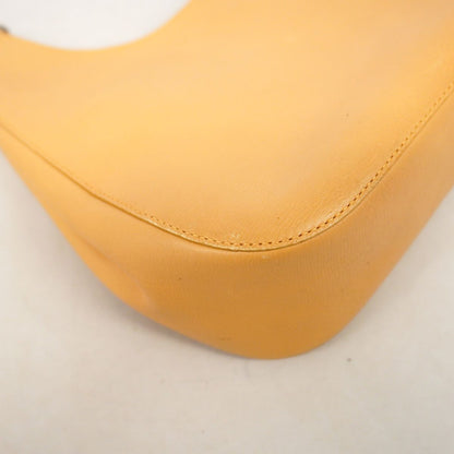 Gucci Handbag Bamboo Leather Light Brown Silver — view 6
