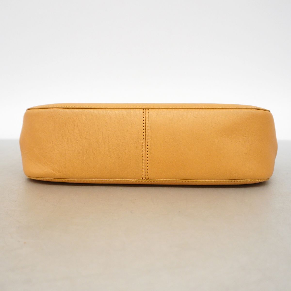 Gucci Handbag Bamboo Leather Light Brown Silver — view 3