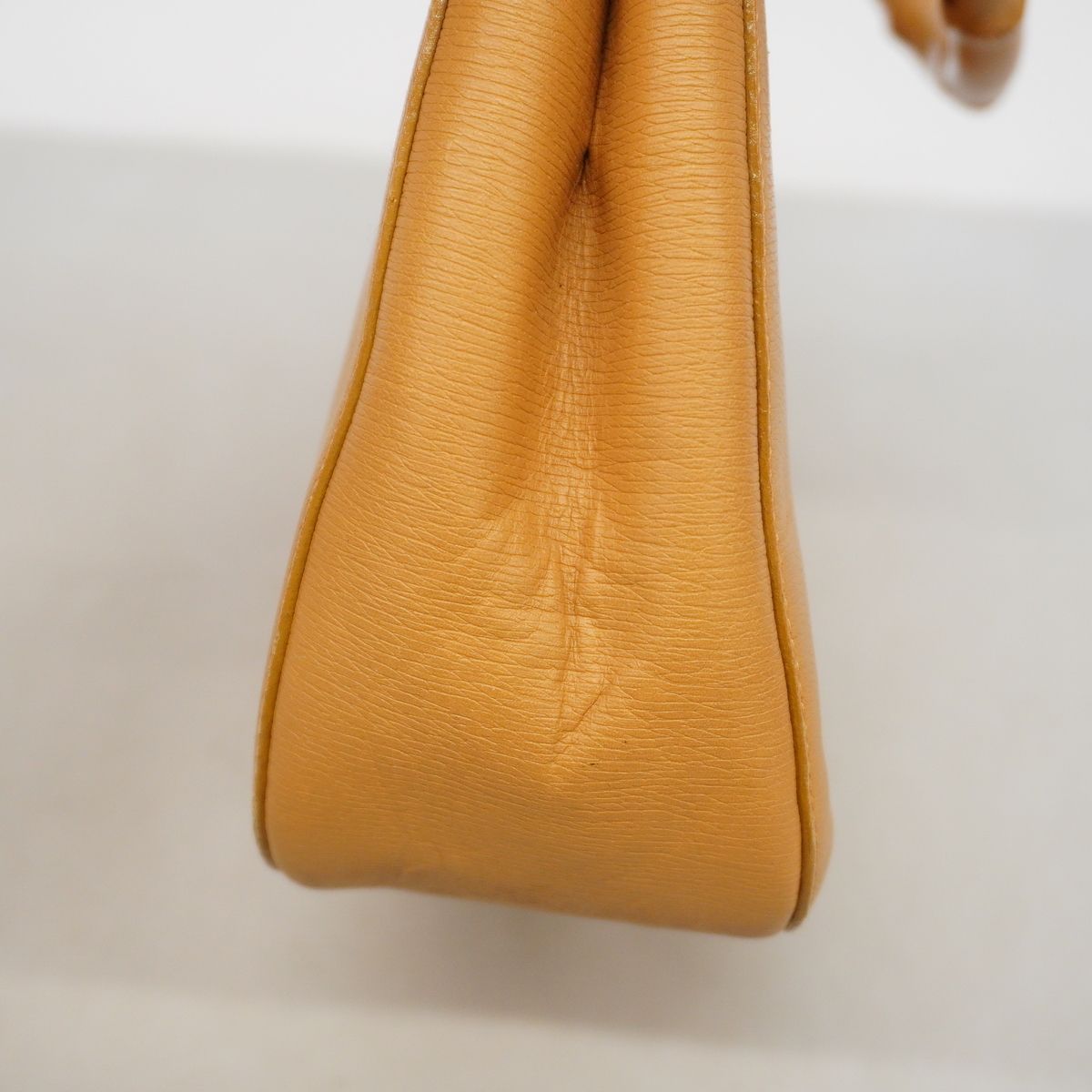 Gucci Handbag Bamboo Leather Light Brown Silver — view 7