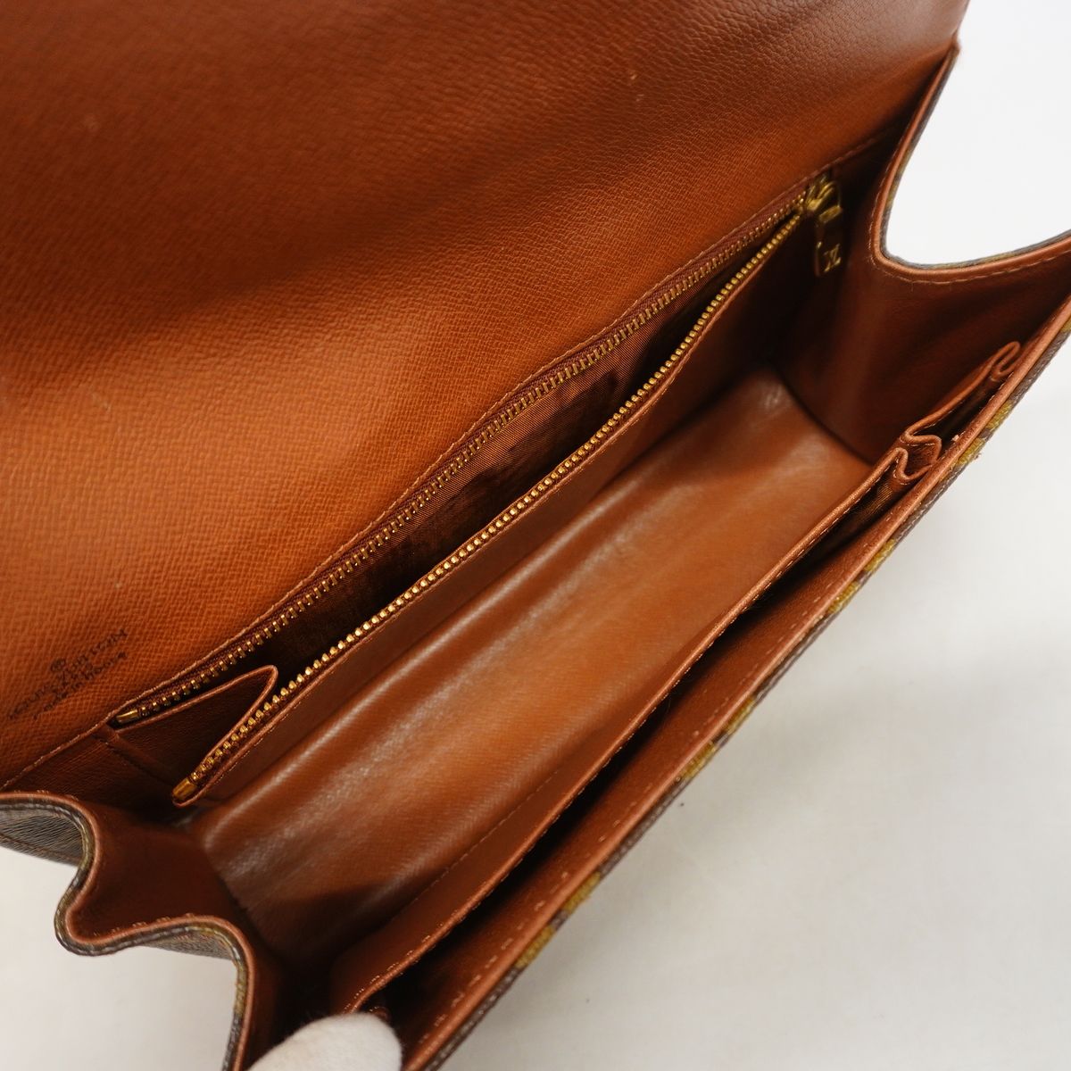 Louis Vuitton Clutch Monogram Pochette Dam PM Brown — view 4