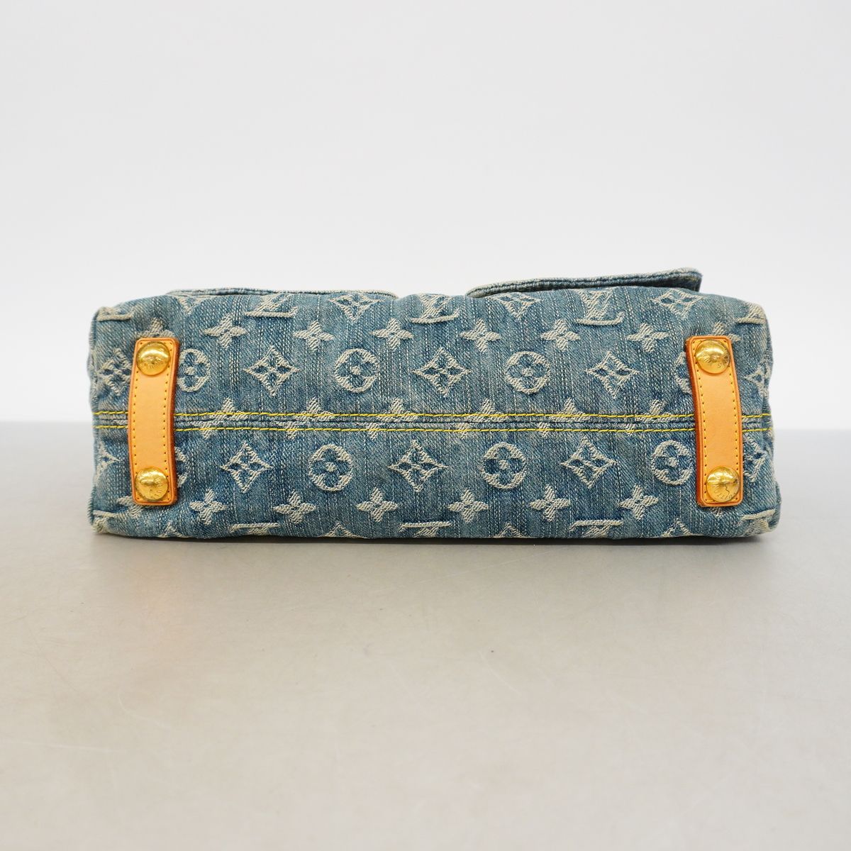 Louis Vuitton Shoulder Bag Monogram Denim Baggy PM Blue — view 3