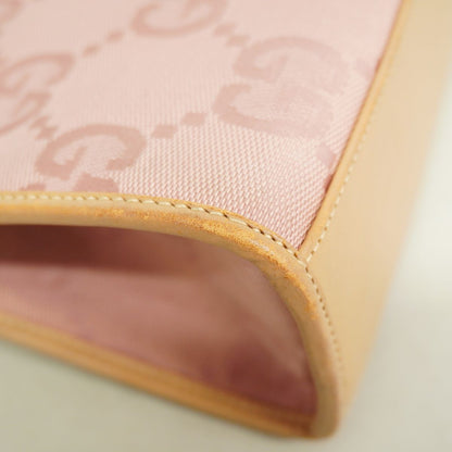 Gucci Handbag Jackie Jumbo GG Canvas Pink Silver — view 6