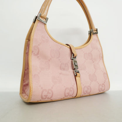 Gucci Handbag Jackie Jumbo GG Canvas Pink Silver — view 2
