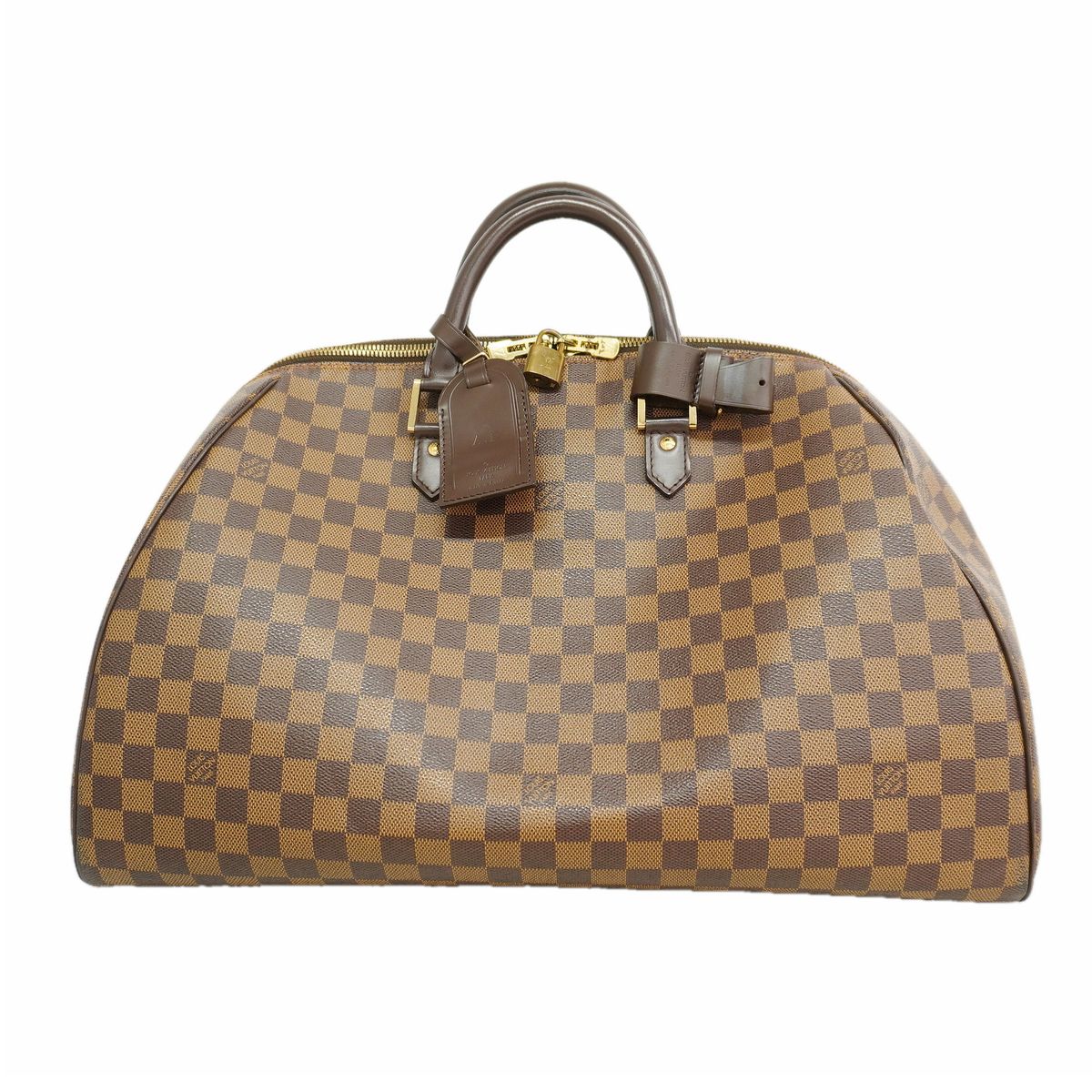 Louis Vuitton Boston Bag Damier Riviera GM Ebene