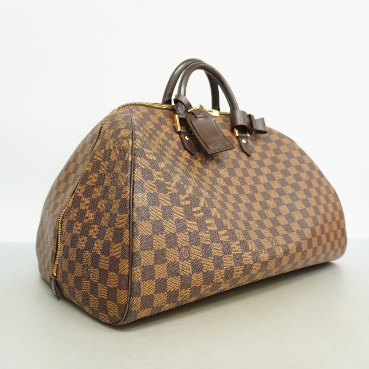 Louis Vuitton Boston Bag Damier Riviera GM Ebene — view 2