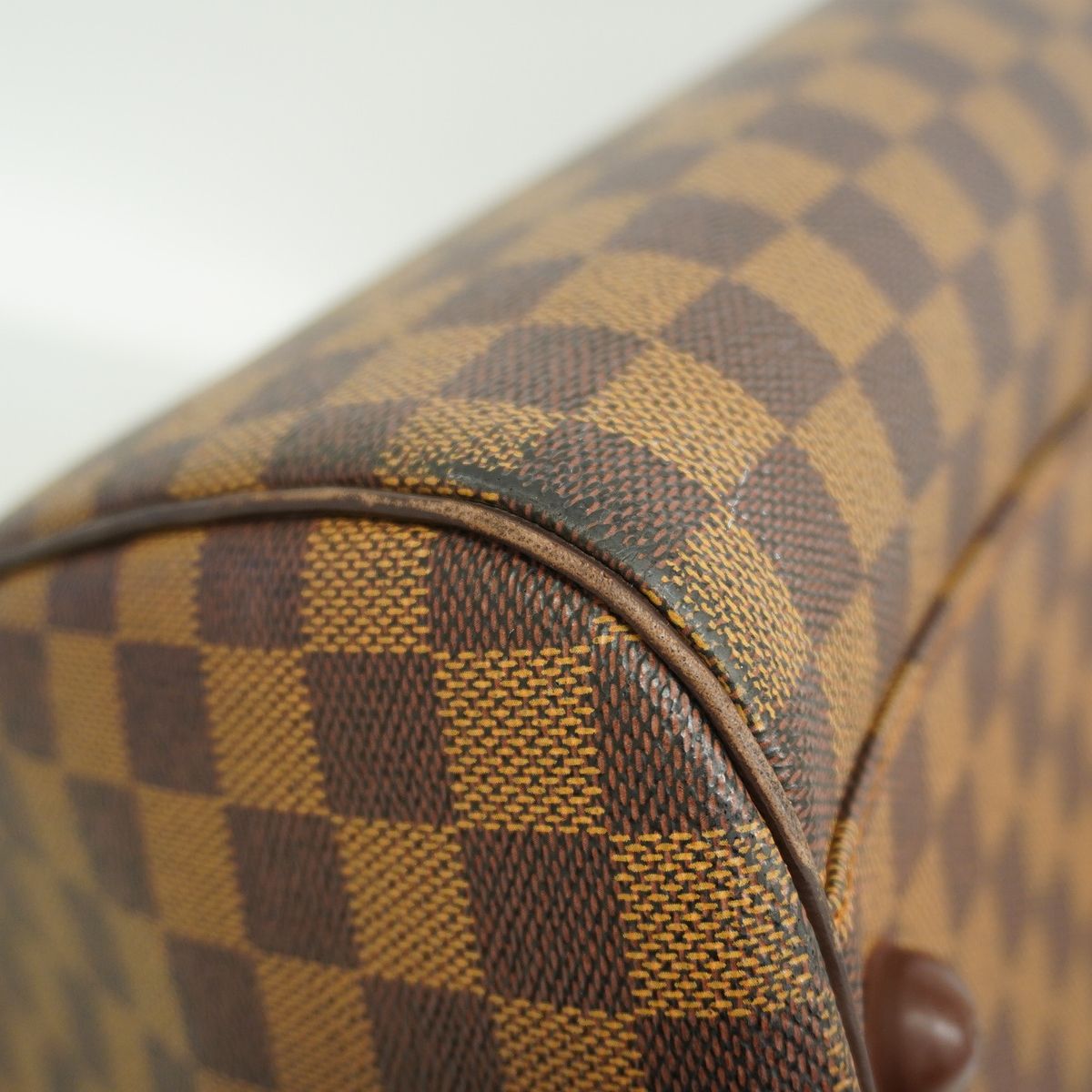 Louis Vuitton Boston Bag Damier Riviera GM Ebene — view 7