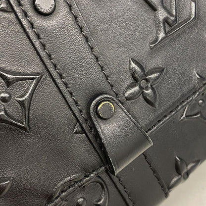 Louis Vuitton Belt Bag Monogram Seal Trunk Black — view 7