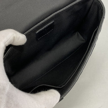 Louis Vuitton Belt Bag Monogram Seal Trunk Black — view 4