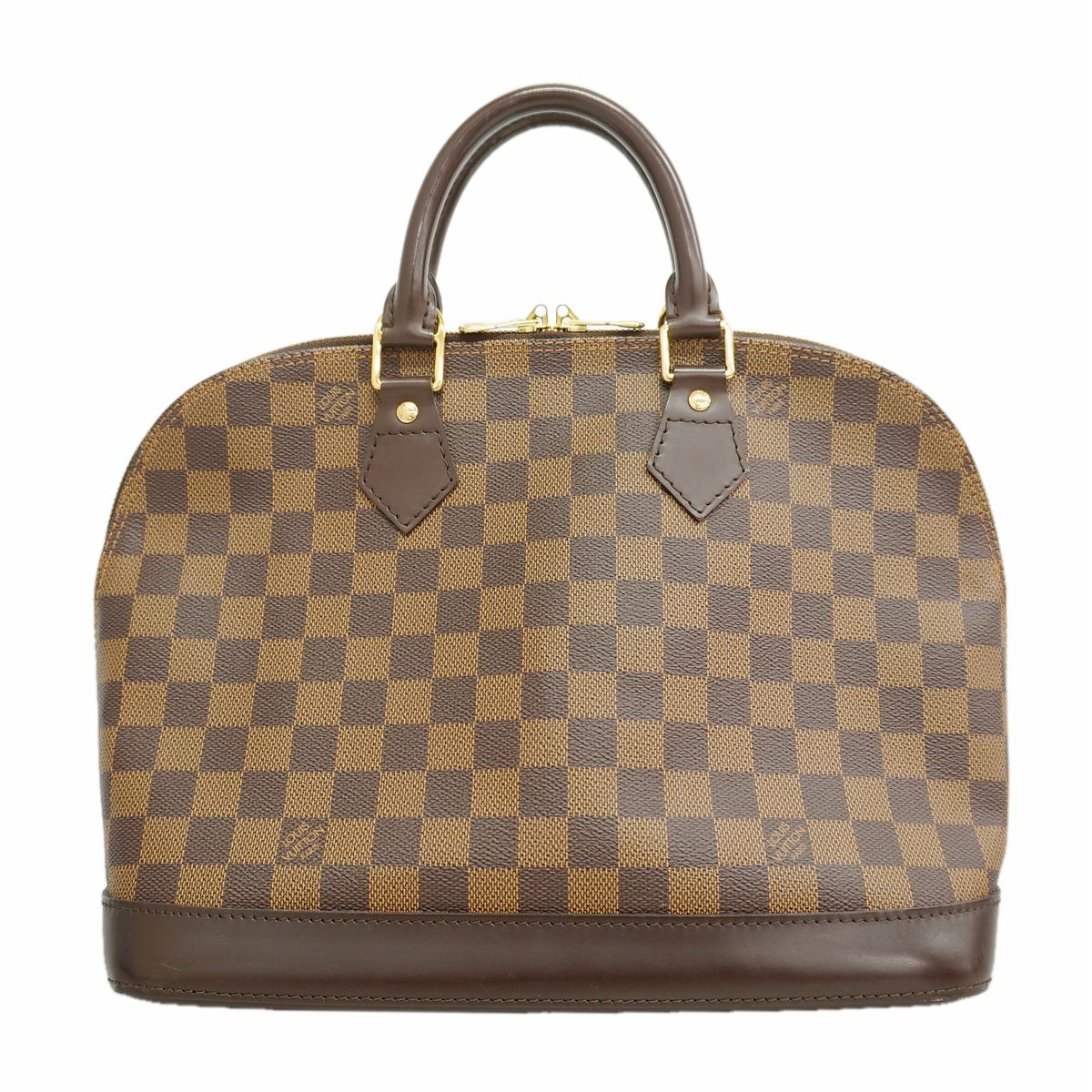 Louis Vuitton Handbag Damier Alma Ebene