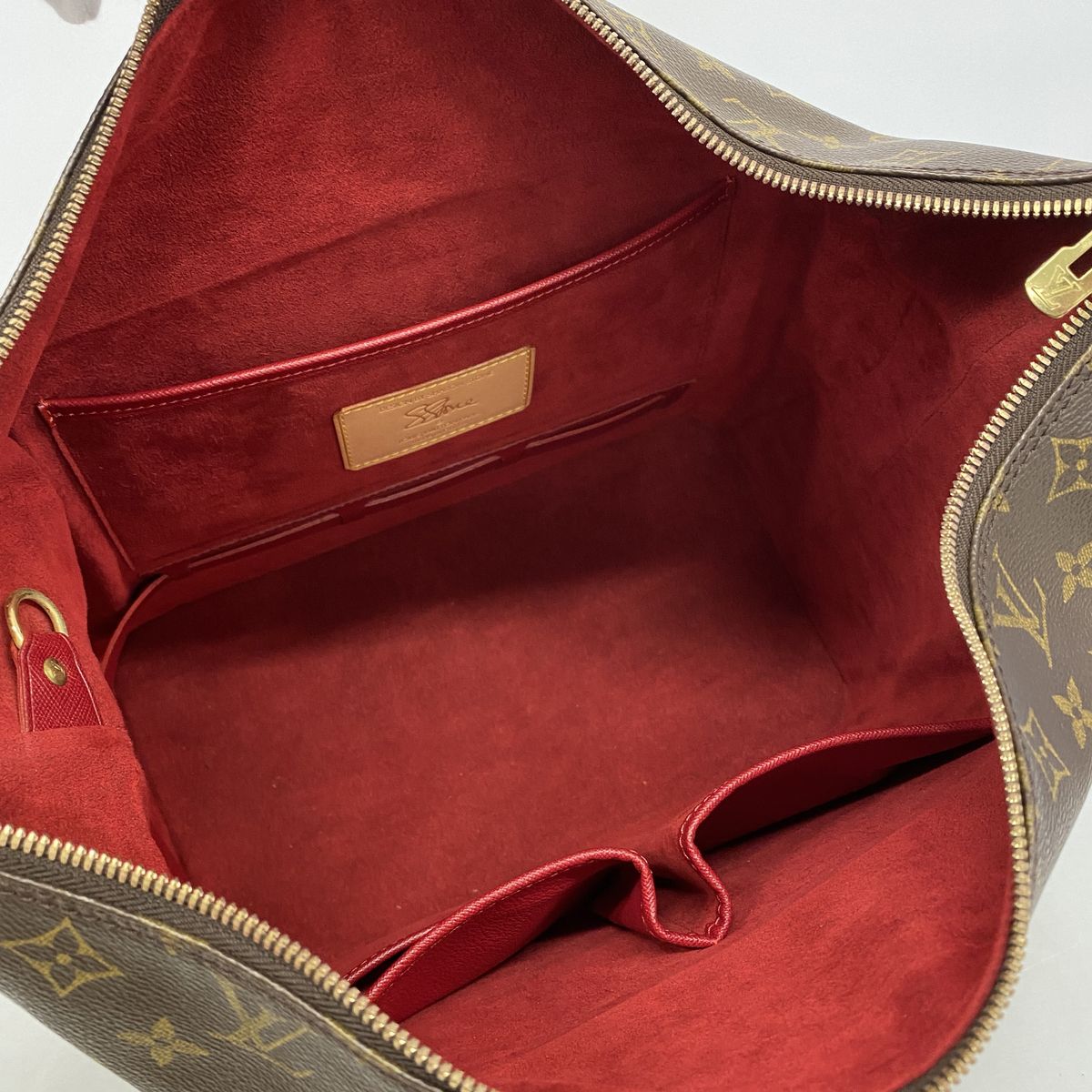 Louis Vuitton Shoulder Bag Monogram Amfar Three Brown — view 4
