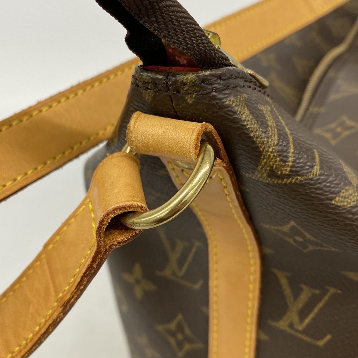 Louis Vuitton Shoulder Bag Monogram Amfar Three Brown — view 8