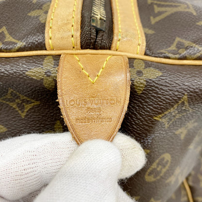 Louis Vuitton Boston Bag Monogram Sac Spool 55 Brown — view 5
