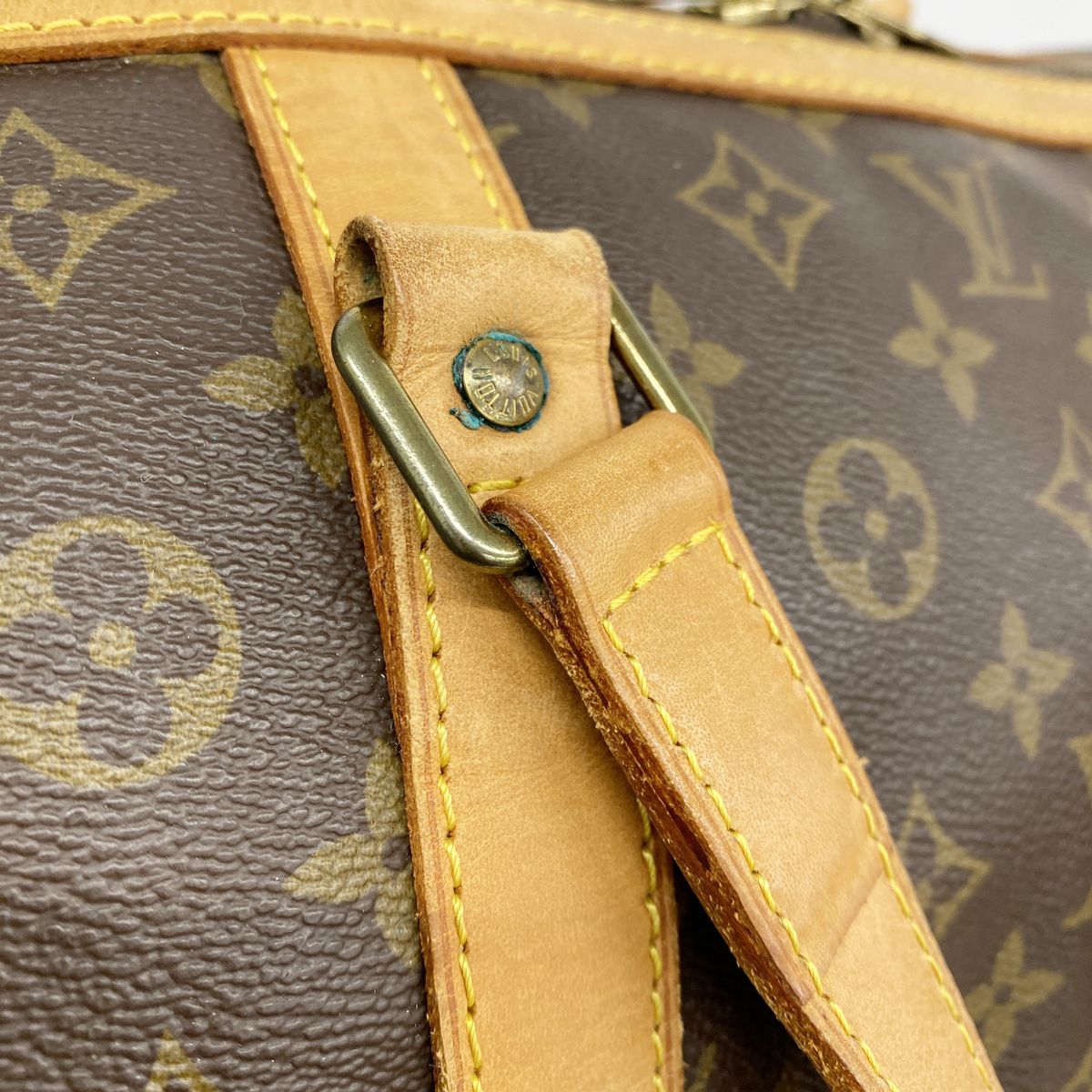 Louis Vuitton Boston Bag Monogram Sac Spool 55 Brown — view 7