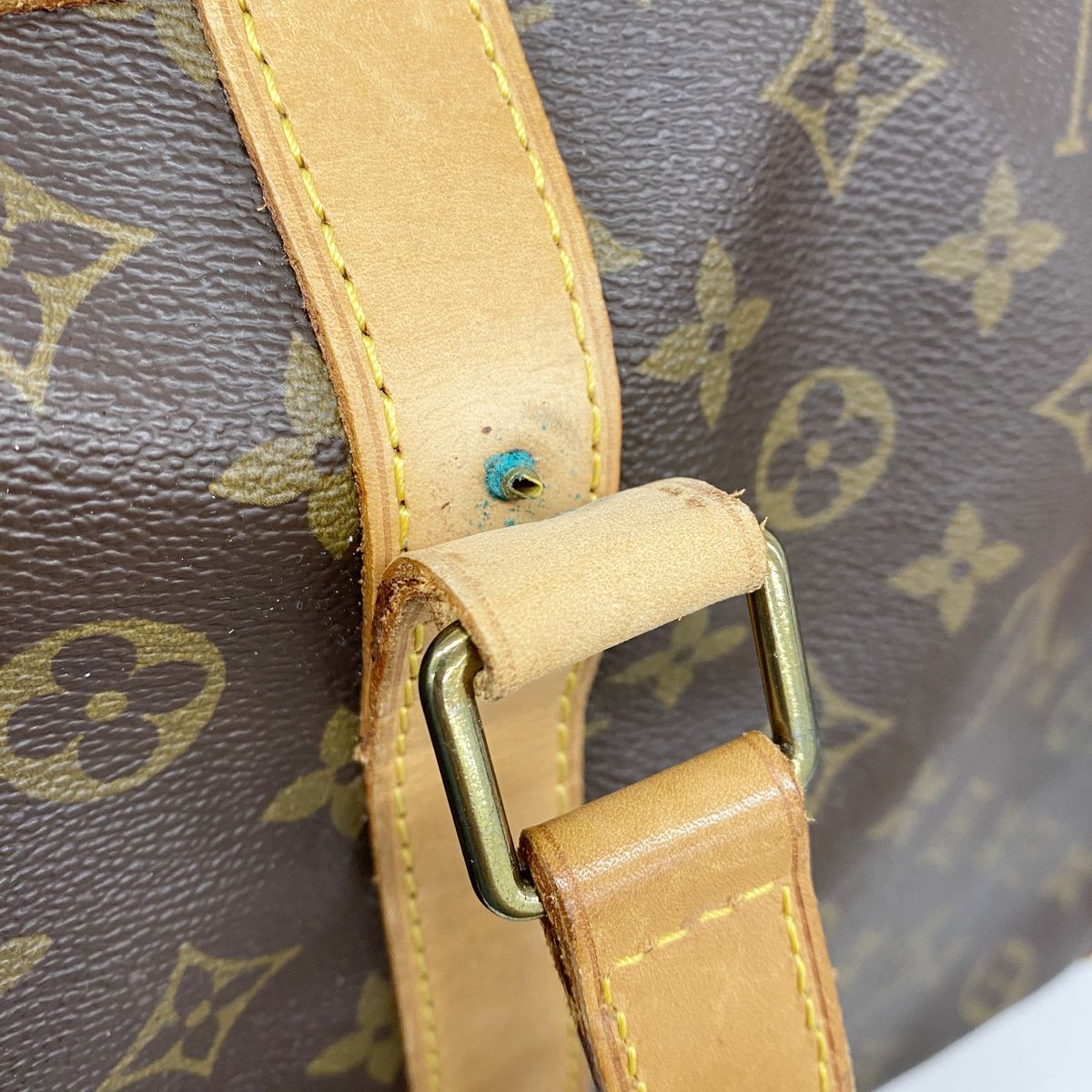 Louis Vuitton Boston Bag Monogram Sac Spool 55 Brown — view 6