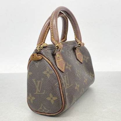 Louis Vuitton Handbag Monogram Mini Speedy Brown — view 2