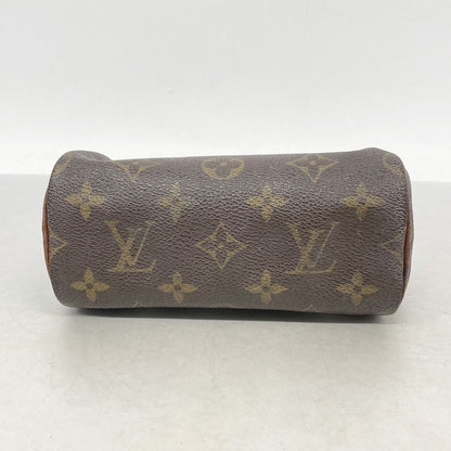 Louis Vuitton Handbag Monogram Mini Speedy Brown — view 3