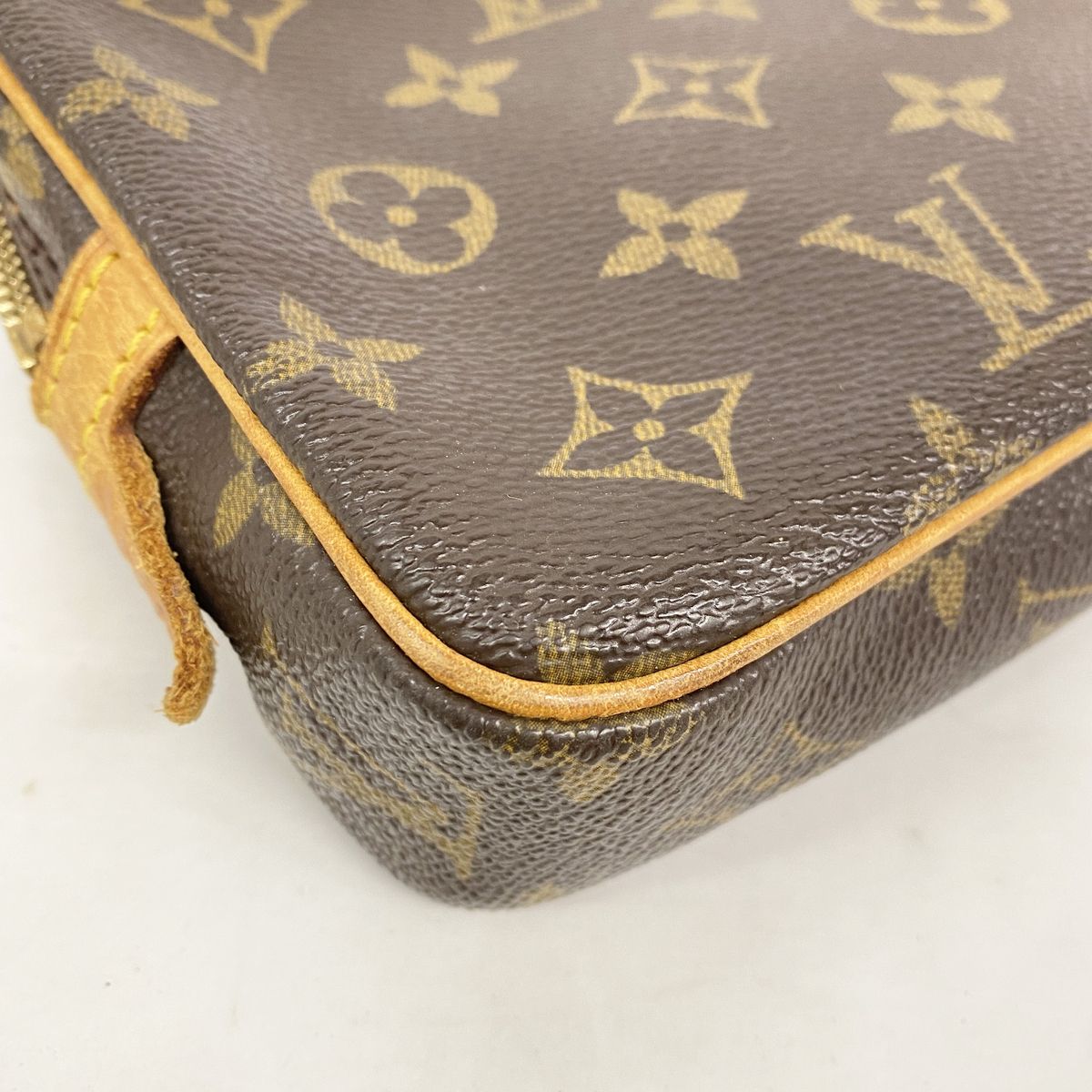 Louis Vuitton Shoulder Bag Monogram Pochette Marly Bandouliere Brown — view 6