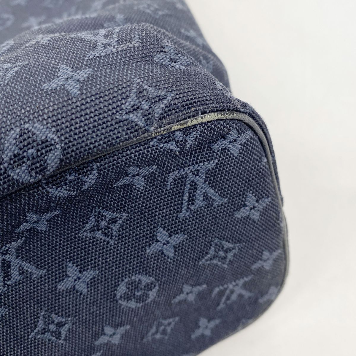 Louis Vuitton Tote Monogram Mini Lucille GM Blue — view 7