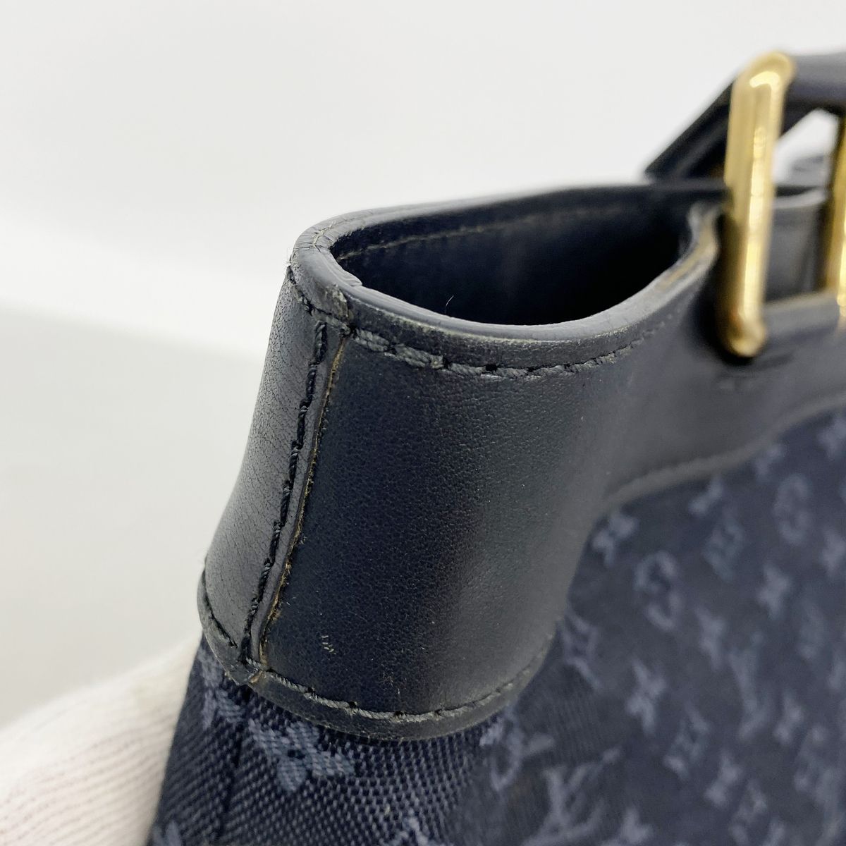 Louis Vuitton Tote Monogram Mini Lucille GM Blue — view 8