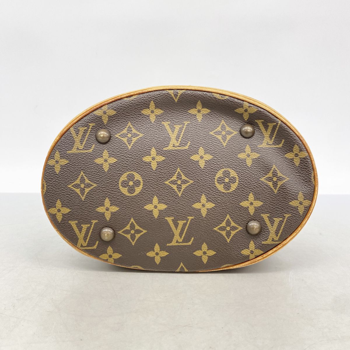 Louis Vuitton Tote Monogram Bucket PM Brown — view 3