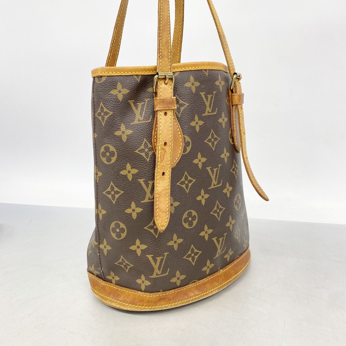 Louis Vuitton Tote Monogram Bucket PM Brown — view 2