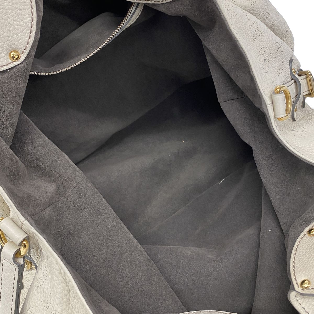 Louis Vuitton Handbag Mahina Neo L Blanc — view 4