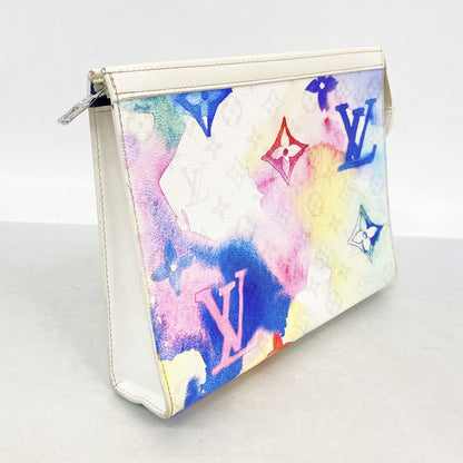 Louis Vuitton Clutch Monogram Water Color Pochette Voyage MM Multicolor — view 2