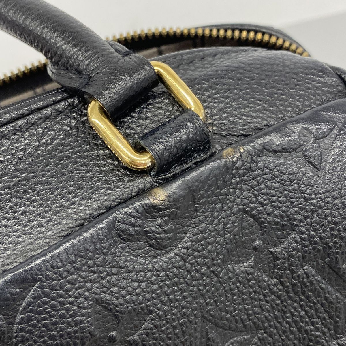 Louis Vuitton Handbag Monogram Empreinte Speedy Bandouliere 20 Noir 2-Way Bag — view 8