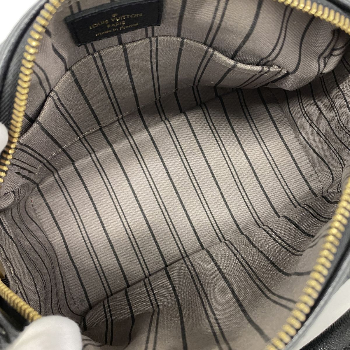 Louis Vuitton Handbag Monogram Empreinte Speedy Bandouliere 20 Noir 2-Way Bag — view 4