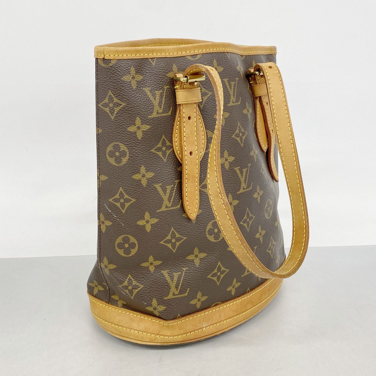 Louis Vuitton Tote Monogram Bucket PM Brown — view 2