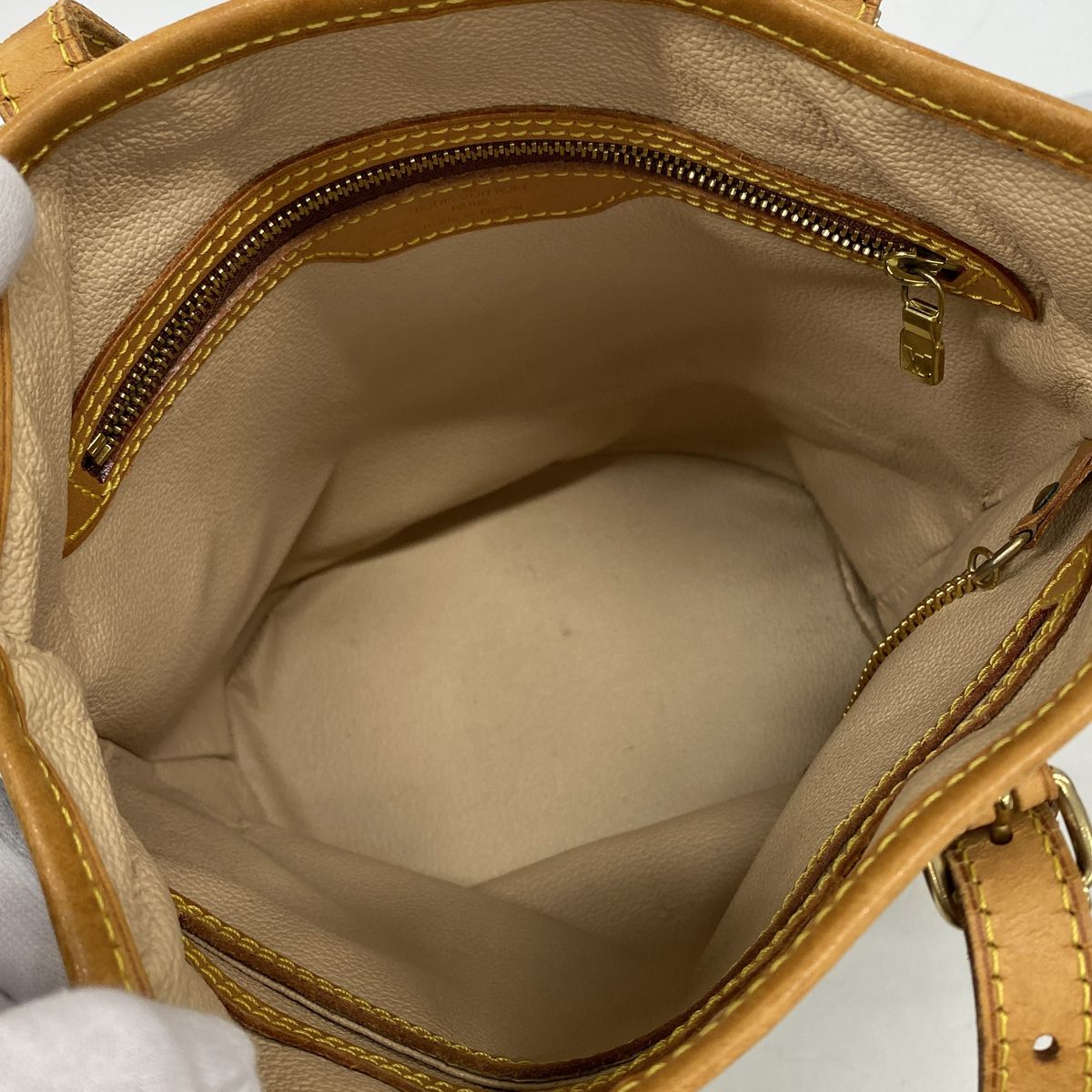 Louis Vuitton Tote Monogram Bucket PM Brown — view 4