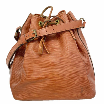 Louis Vuitton Shoulder Bag Epi Petit Noe Kenya Brown