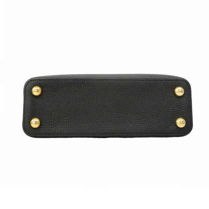 Louis Vuitton Handbag Taurillon Capucines BB Noir 2-Way Bag — view 3