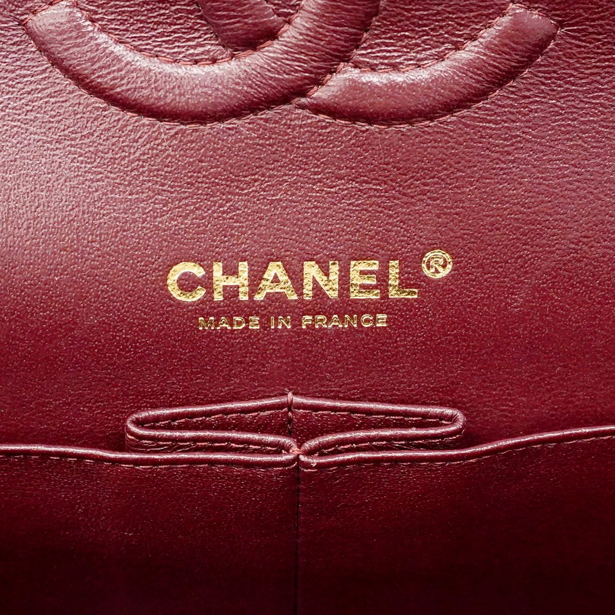 Chanel Shoulder Bag Quilted Caviar Leather Black Gold — view 5