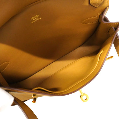 Hermes Shoulder Bag Jypsiere Mini Swift Sesame Gold — view 4