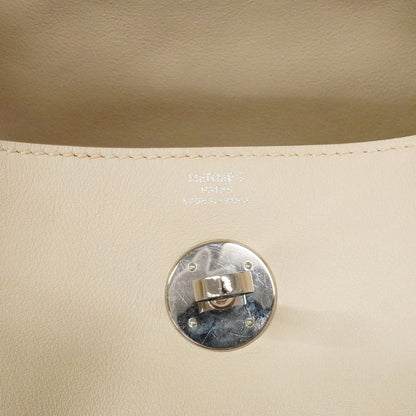 Hermes Handbag Lindy 26 Swift Craie Silver 2-Way Bag — view 5
