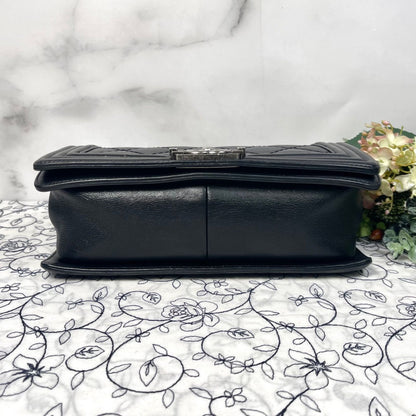 Chanel Quilted Boy Chain Shoulder Bag — view 8