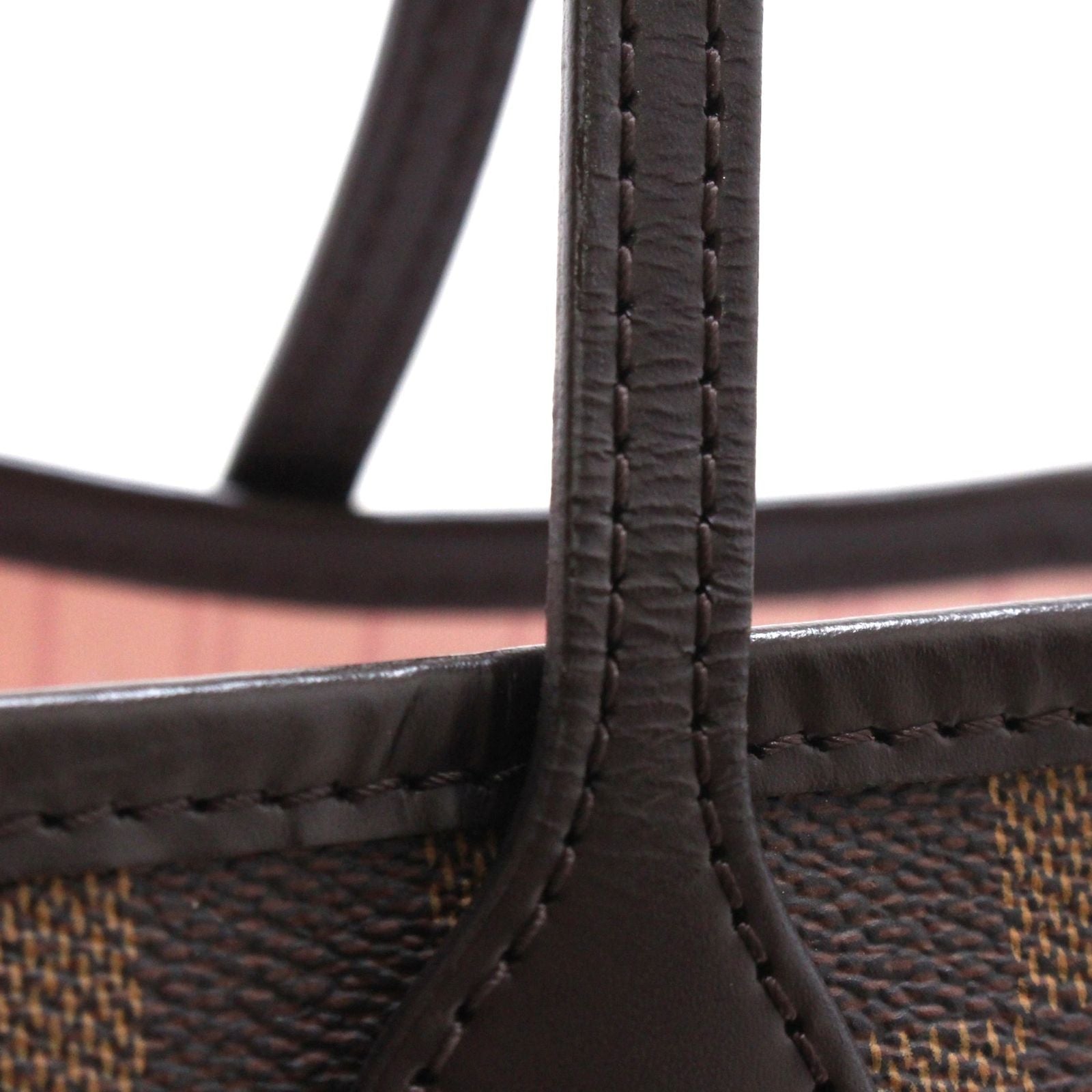 Louis Vuitton Neverfull MM Tote Damier Rose Ballerine — view 8
