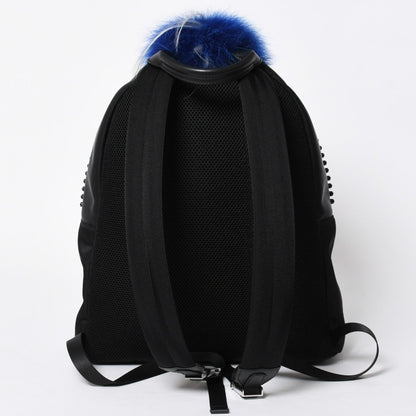 Fendi Karl Lagerfeld Carlito Backpack Nylon Black Monster — view 2