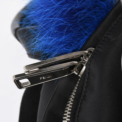 Fendi Karl Lagerfeld Carlito Backpack Nylon Black Monster — view 8