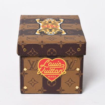 Louis Vuitton Card Box NIGO Tiger Monogram Canvas Brown Gold Limited Shoulder — view 4