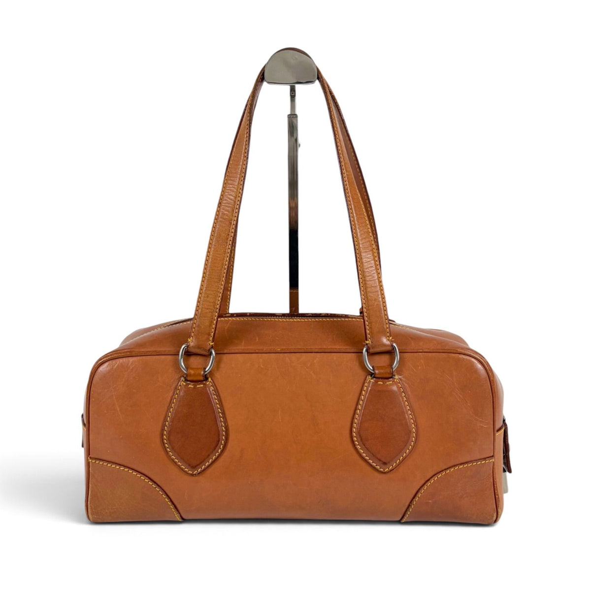 Prada Leather East Waist Bag Brown — view 2