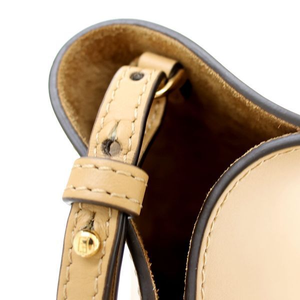 Fendi Way Small Shoulder Bag Beige — view 5